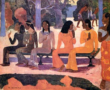 Paul Gauguin Ta Matete china oil painting image
